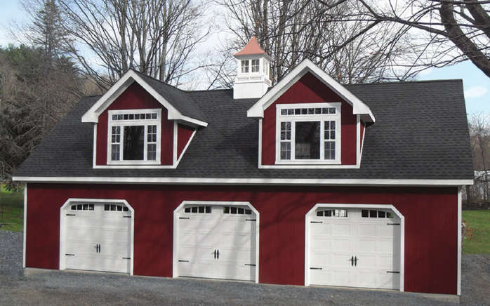 With a wide variety of styles to choose from, Atlantic Outdoors offers garage ideas and our installer team can build your custom garage.