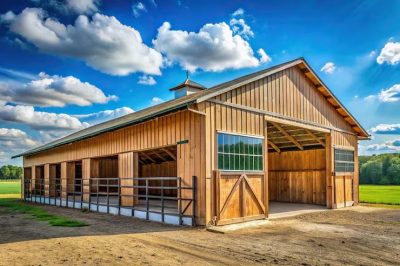 horse barn construction